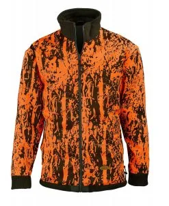 Hubertus Vendbar Herre-fleecejakke Drückjagd