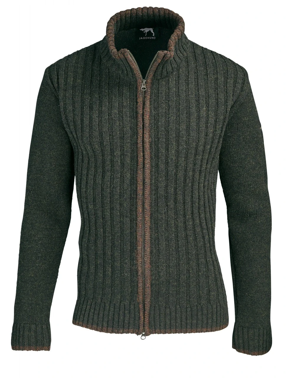 Jagdhund-strikjakke Kiesdorf 1 Jagdhund-strikjakke Kiesdorf
