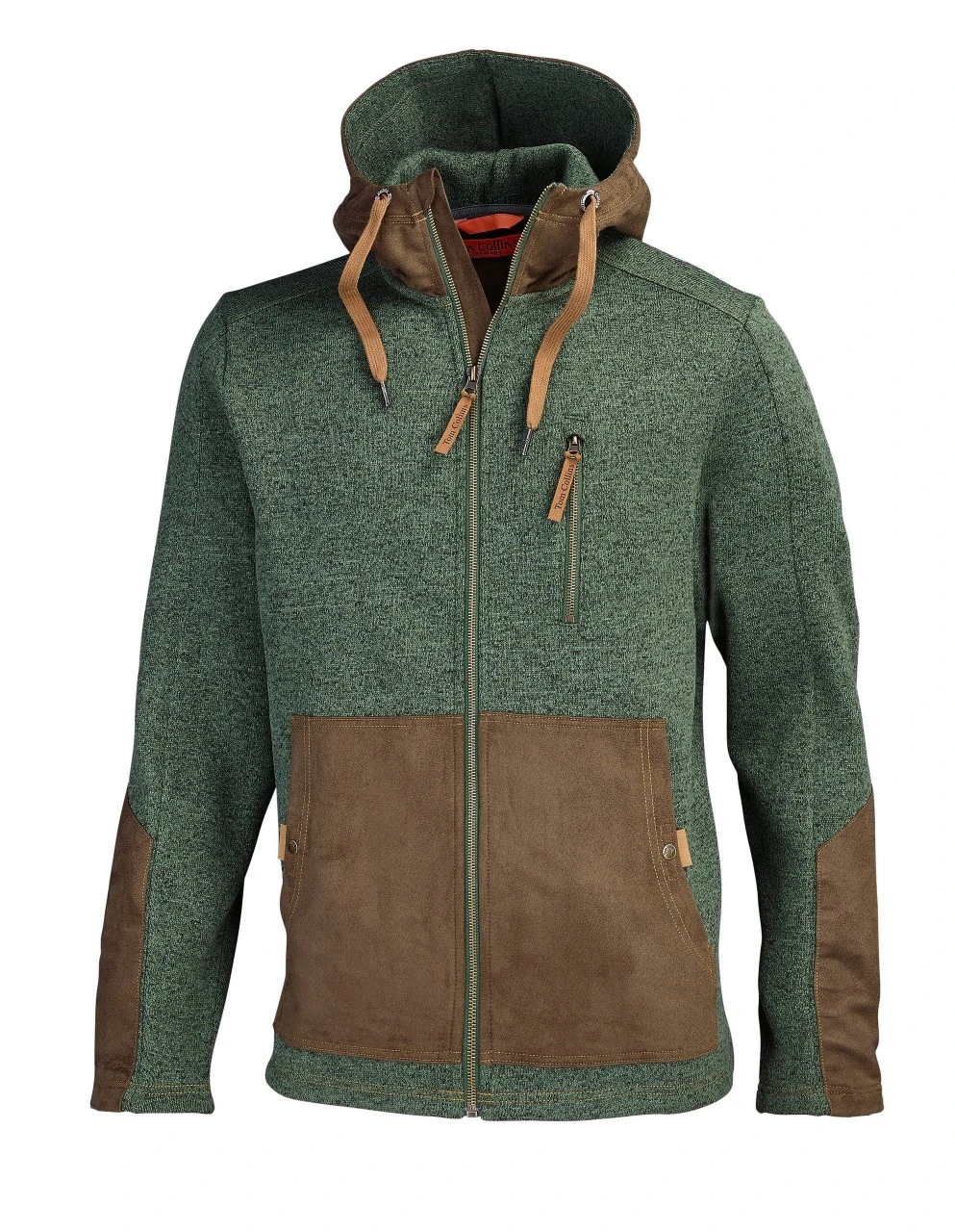 Tom Collins-strikfleecejakke 1 Tom Collins-strikfleecejakke