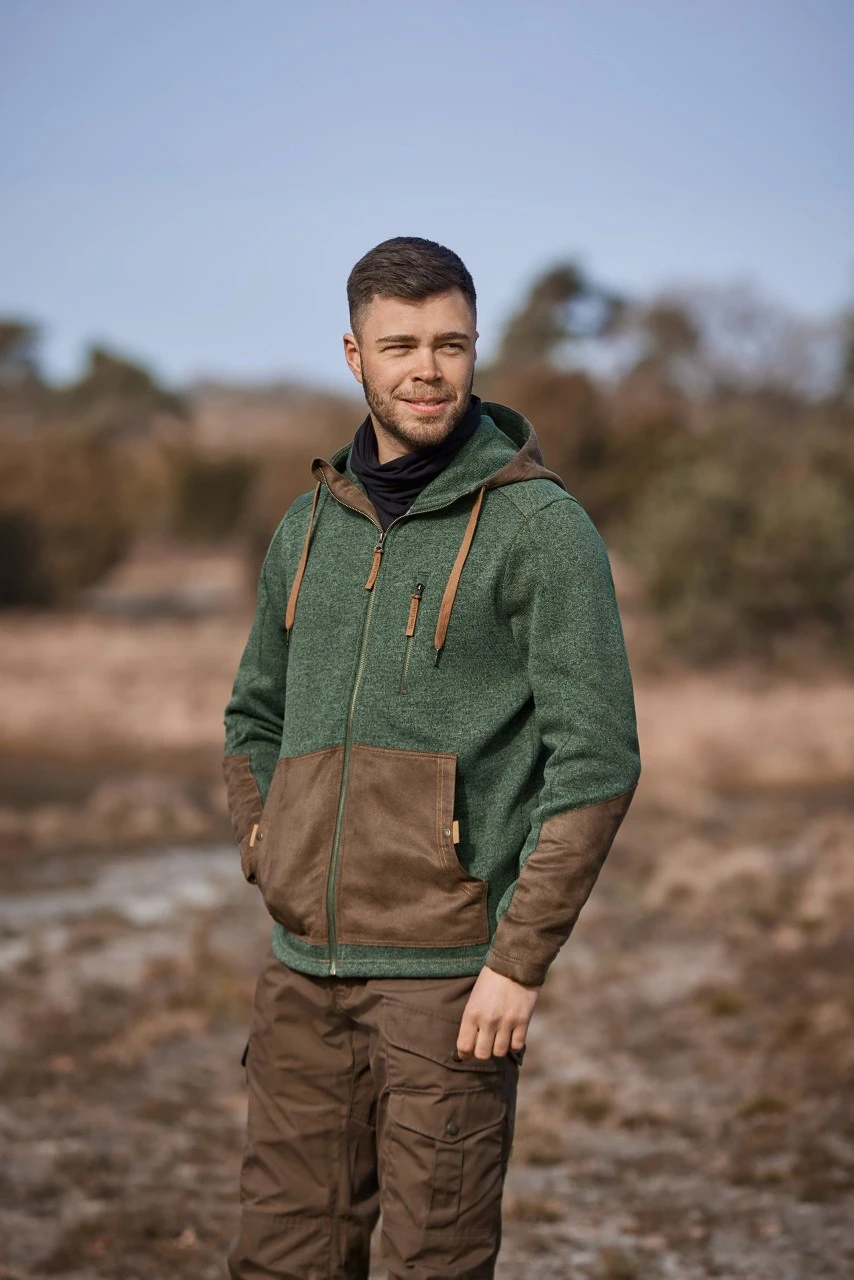 Tom Collins-strikfleecejakke 2 Tom Collins-strikfleecejakke - Billede 2