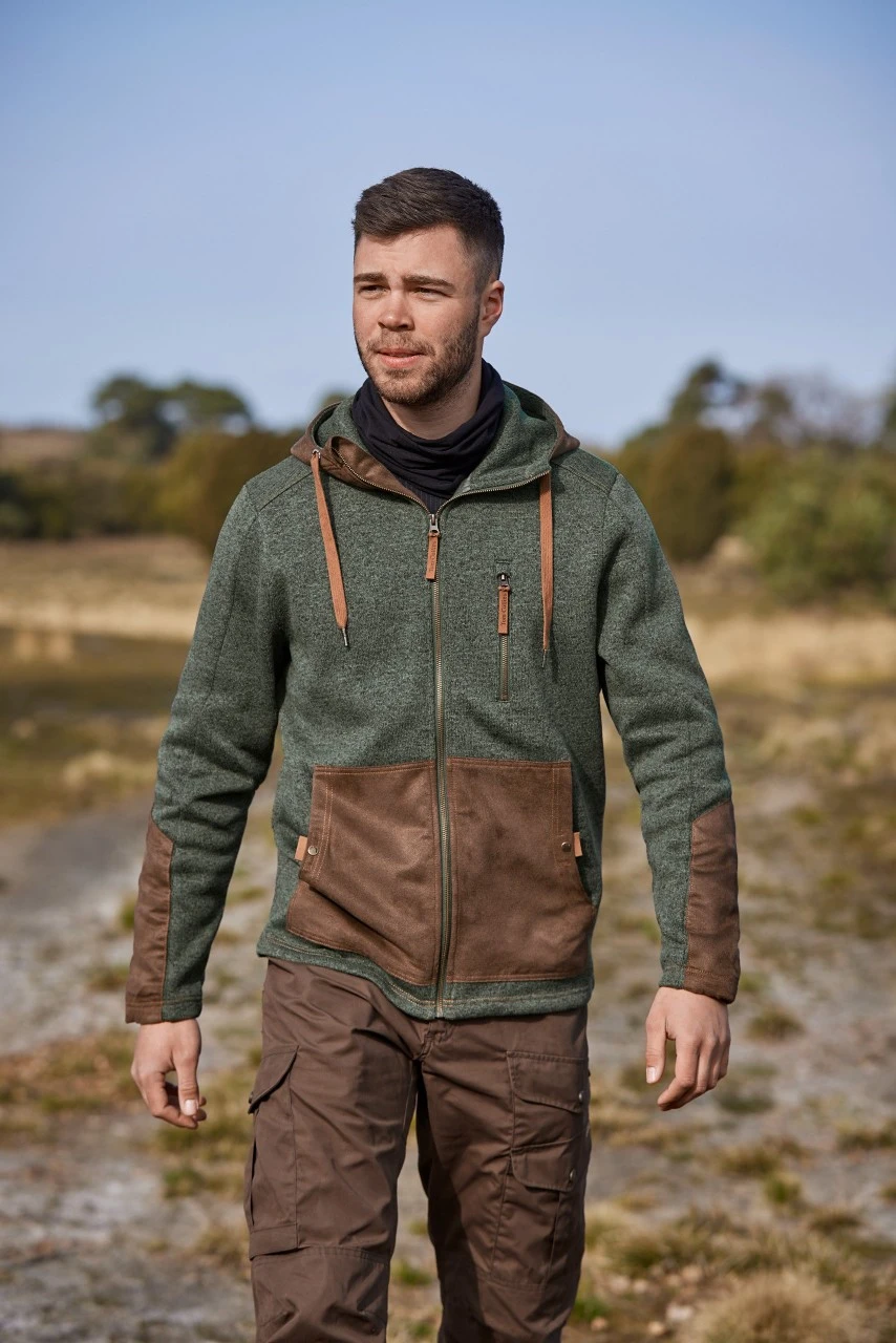 Tom Collins-strikfleecejakke 3 Tom Collins-strikfleecejakke - Billede 3