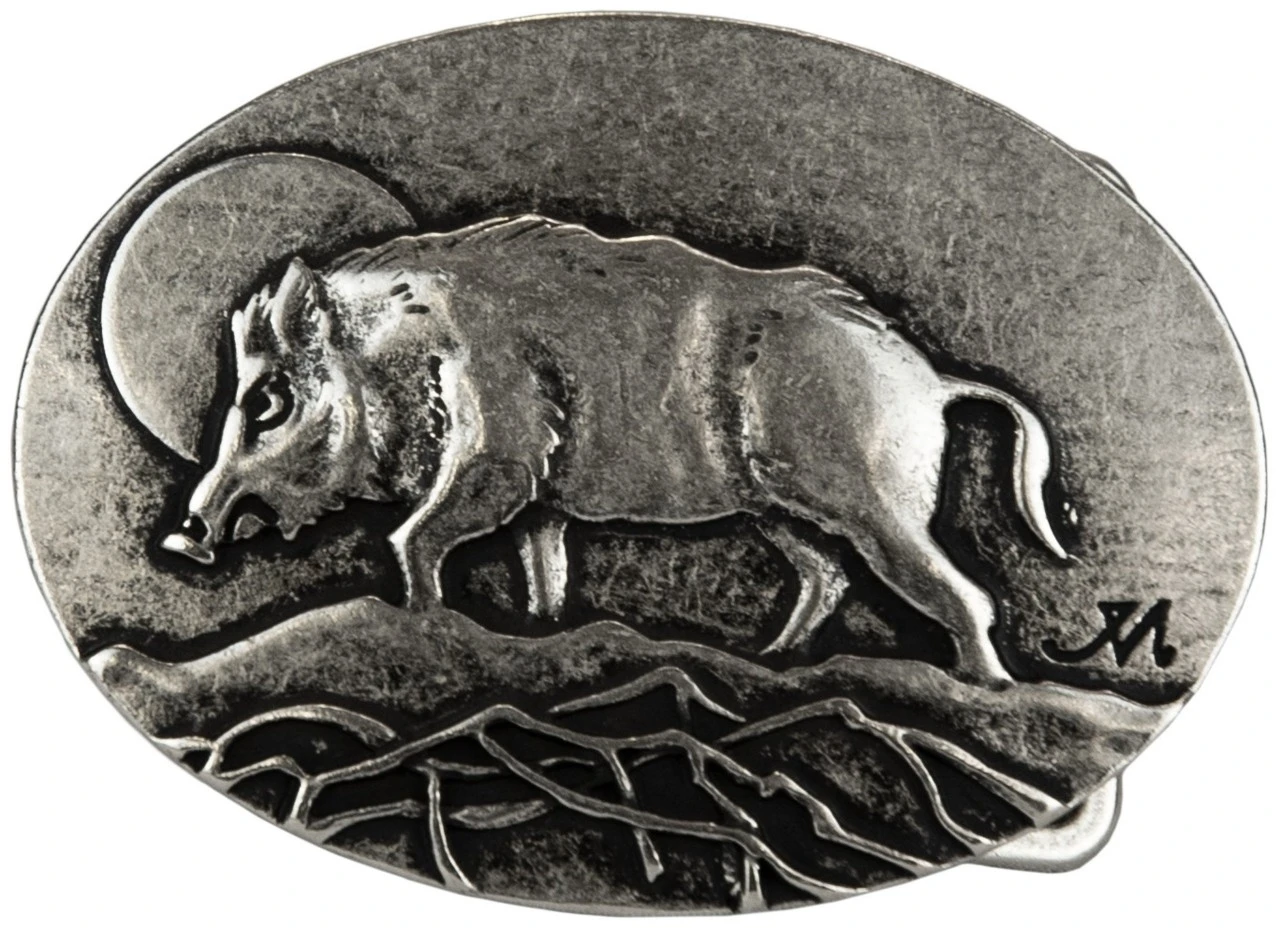 Andere Bæltespænde Vildsvin Med Måne 1 Andere Bæltespænde Vildsvin Med Måne