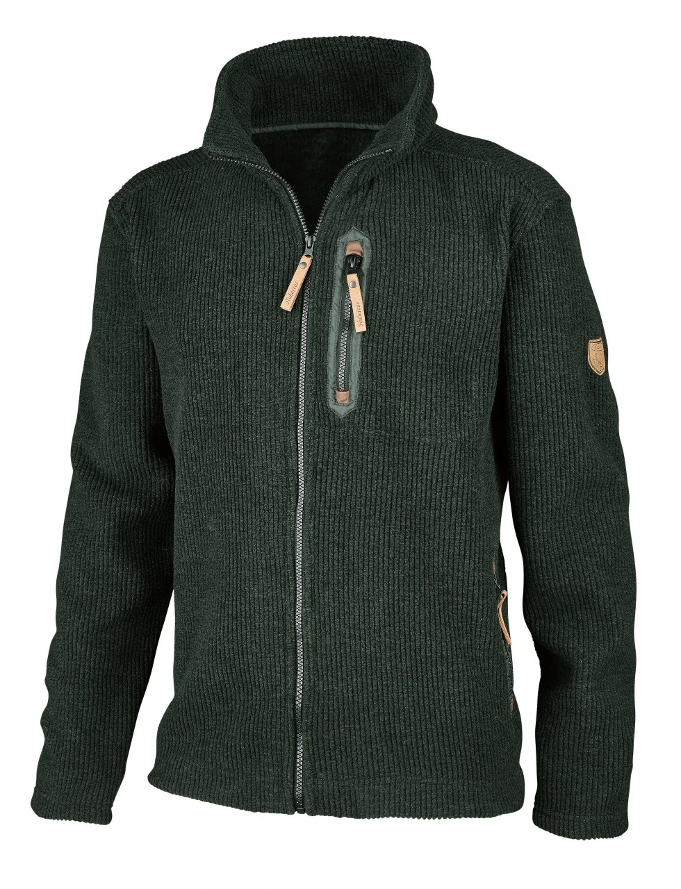 Hubertus Funktions-strikfleecejakke Til Mænd 1 Hubertus Funktions-strikfleecejakke Til Mænd