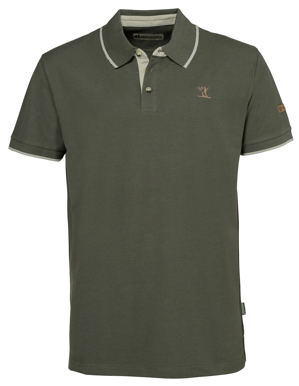 Percussion Herre-polotrøje Piqué Med Broderi 1 Percussion Herre-polotrøje Piqué Med Broderi