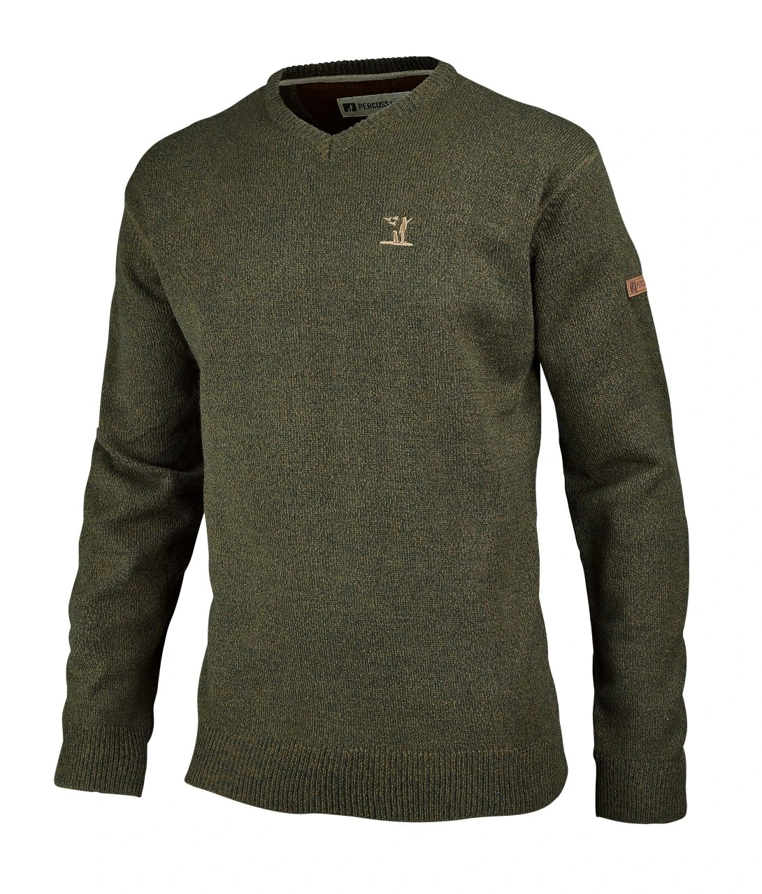 Percussion Herre-Jagtpullover Med V-hals 1 Percussion Herre-Jagtpullover Med V-hals