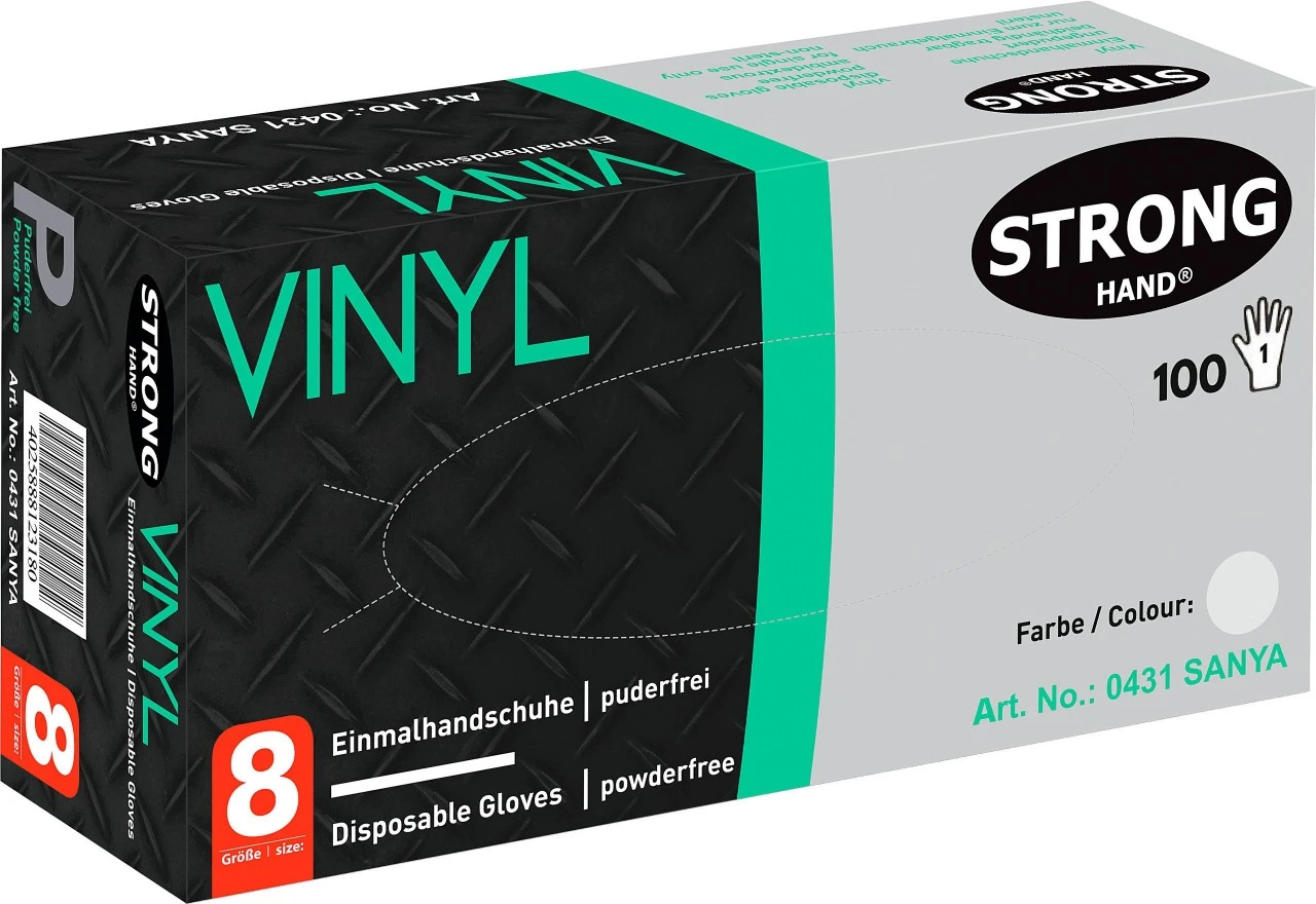 Andere Engangshandsker Vinyl, æske Med 100 Stk. 2 Andere Engangshandsker Vinyl, æske Med 100 Stk. - Billede 2