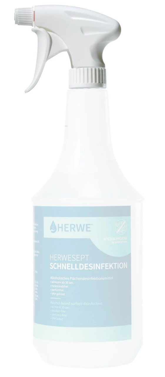 Herwe Hurtigtvirkende Desinfektionsmiddel Herwesept 2 Herwe Hurtigtvirkende Desinfektionsmiddel Herwesept - Billede 2