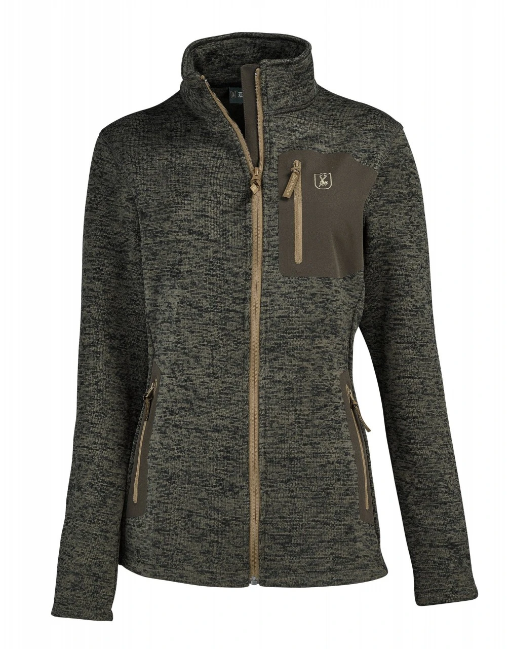 Deerhunter Strikfleecejakke Lady Sarek Knitted 1 Deerhunter Strikfleecejakke Lady Sarek Knitted