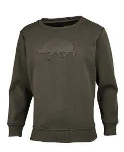 Hubertus-trøje Oscar Med Vildsvinprægning
