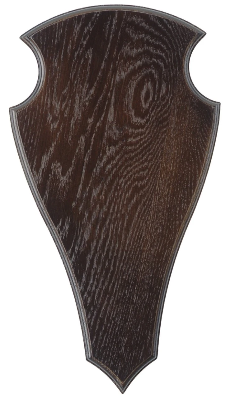 Andere Gevirplade Hjort Eg Mørk 1 Andere Gevirplade Hjort Eg Mørk