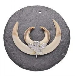 Pardur Opsatsplade, Vildsvineplade, Rund