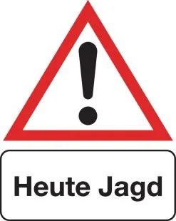 Andere Afspærringsbanner Pas På (tysk)