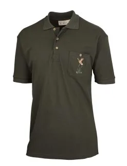 Hubertus Herre-polotrøje Flyvende ænder