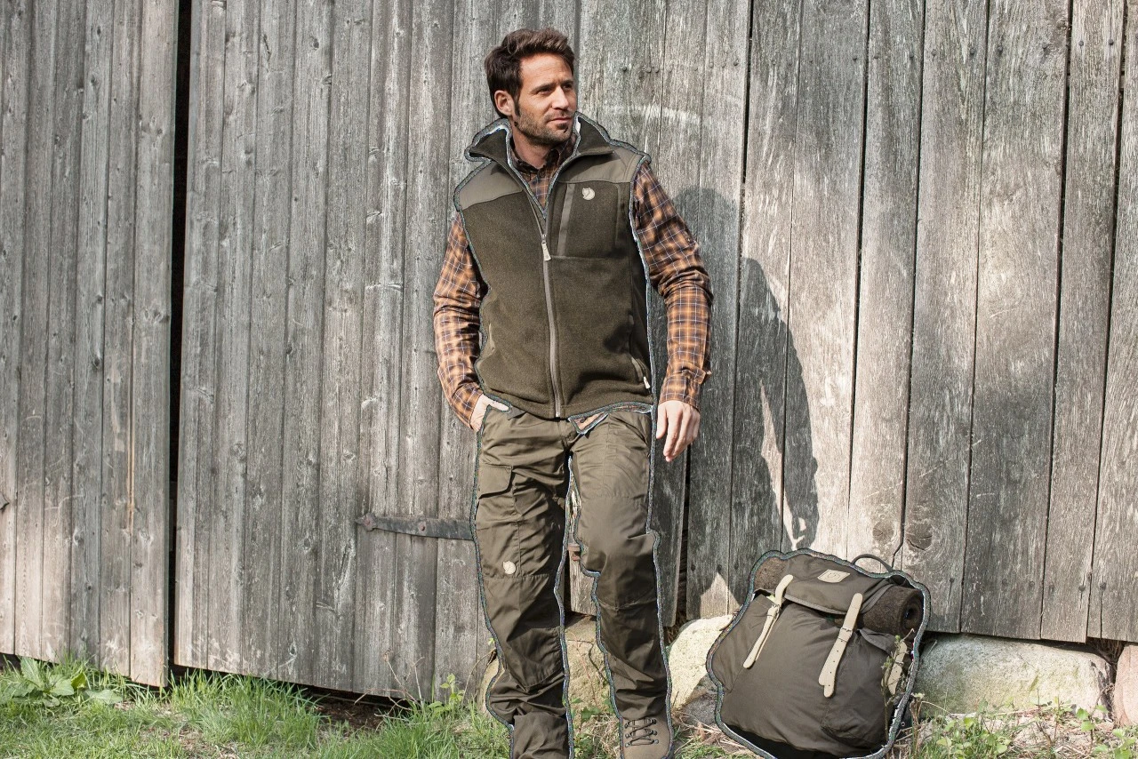 FJÄLLRÄVEN Fjällräven Fleecevest Buck 2 FJÄLLRÄVEN Fjällräven Fleecevest Buck - Billede 2