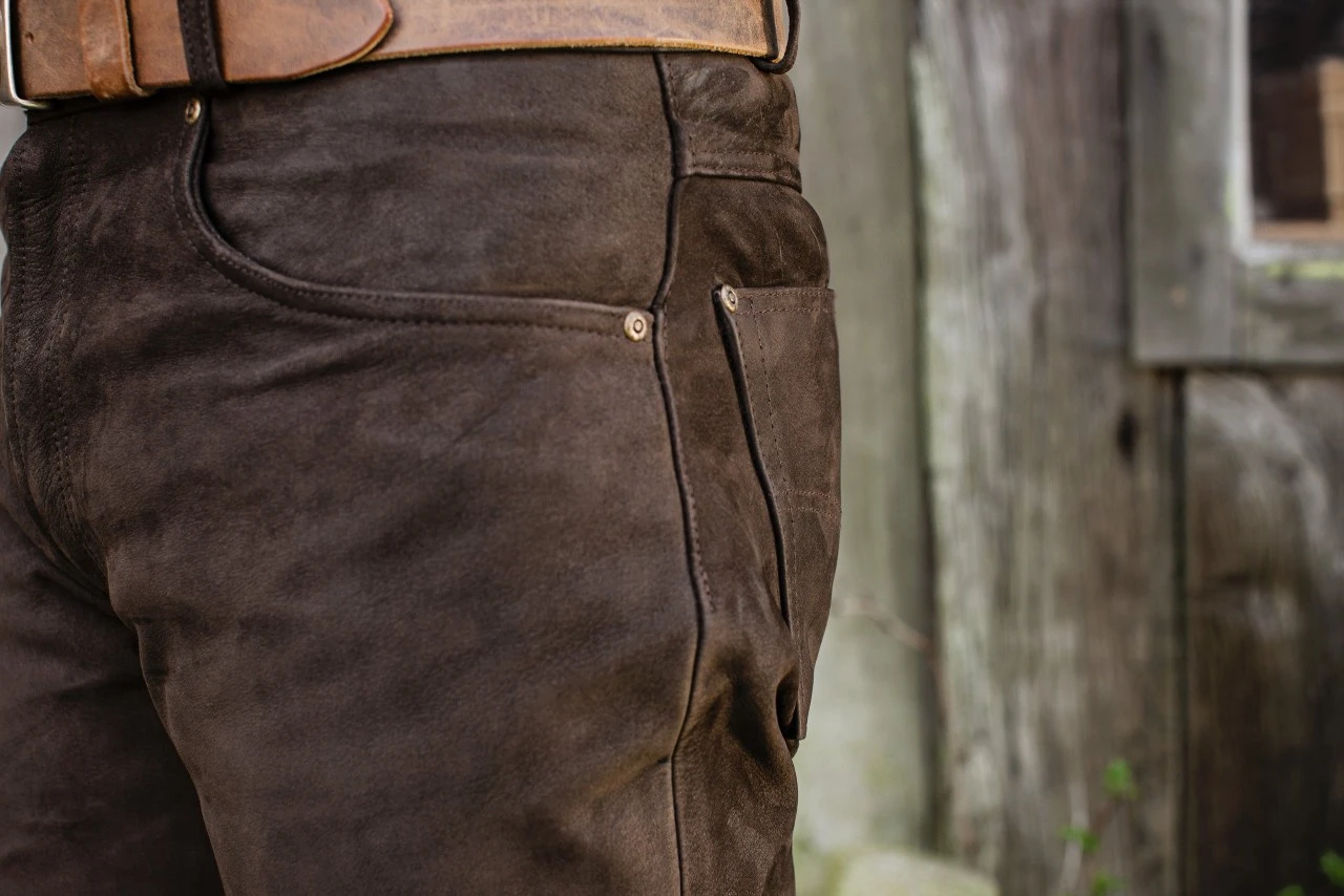 Andere Læderbukser Buffalo - Herre 2 Andere Læderbukser Buffalo - Herre - Billede 2