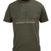 Hubertus Herre-t-shirt Hundefører