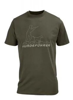 Hubertus Herre-t-shirt Hundefører